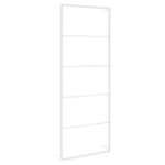 vidaXL Porte-serviettes Blanc 45x10x115 cm Acier