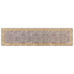 vidaXL Coureur de Tapis MARSA Gris 100 x 400 cm Polyester et PVC