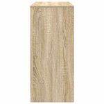 vidaXL Buffet chêne sonoma 85x34x76 cm bois d'ingénierie