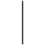vidaXL Tête de lit chêne marron 200 cm bois d'ingénierie et acier