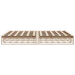 vidaXL Cadre de lit sans matelas 180x200 cm bois massif de pin