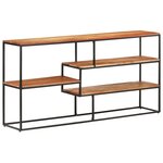 vidaXL Buffet 150x30x75 cm Bois d'acacia solide