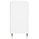 vidaXL Buffet Blanc 60x35x70 cm Bois d'ingénierie