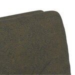 vidaXL Chaises de Salle à Manger avec Roues 2 Pièces Vert armée