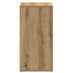 vidaXL Armoire à chaussures chêne artisanal bois d'ingénierie