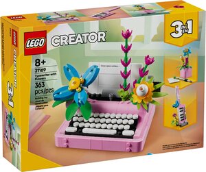 LEGO Creator - La machine à écrire florale 3-en-1 - 31169