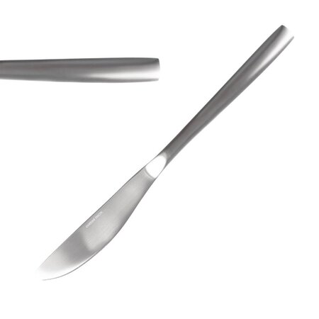 Couteau de table 221 mm satin - lot de 12 - comas -  - inox 221