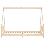 vidaXL Cadre de lit pour enfants 90x200 cm bois de pin massif
