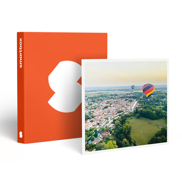SMARTBOX - Coffret Cadeau Vol en montgolfière au-dessus du Marais poitevin avec visite en barque pour 2 personnes - Sport & Aventure