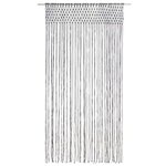 vidaXL Rideau en macramé Anthracite 140x240 cm Coton