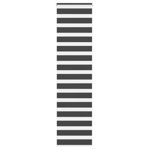 vidaXL Store zèbre noir 65x200 cm largeur du tissu 60 9 cm polyester