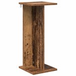 vidaXL Support de Plante 2 pc Bois ancien 25 x 25 5 x 60 5 cm
