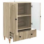 vidaXL Buffet Chêne Sonoma 66 x 34 5 x 95 cm Bois d'ingénierie