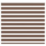 vidaXL Store zèbre marron 160x100cm largeur du tissu 155 9cm polyester