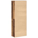 vidaXL Highboard Bois Vieilli 70x35x180 cm Bois aggloméré