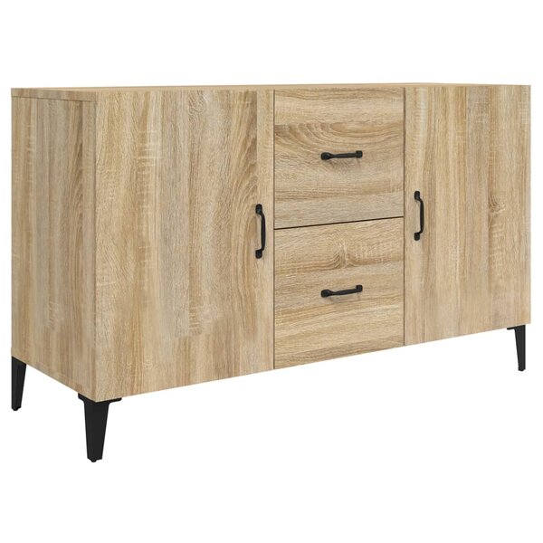 vidaXL Buffet chêne sonoma 100x36x60 cm bois d'ingénierie