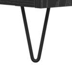 vidaXL Meuble TV Chêne noir 103 5 x 30 x 50 cm Bois d'ingénierie