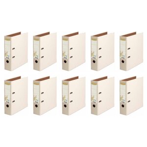 Classeur à levier D80mm Prem'Touch FOREVER sable x 10 EXACOMPTA