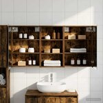 vidaXL Ensemble de Meubles de Salle de Bain 3 Pièces 140 x 14 5 x 70 cm