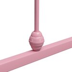 vidaXL Cadre de lit Rose Métal 140 x 200 cm