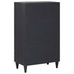 vidaXL Armoires de rangement avec porte Multicolore 60 x 33 5 x 100 cm