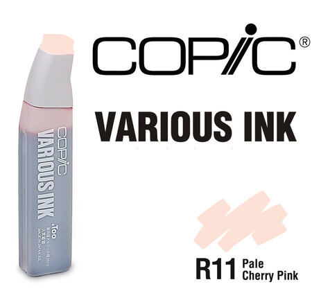 Encre various ink pour marqueur copic r11 pale cherry pink