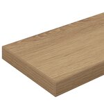 vidaXL Planche d'étagère à livres 4 Pièces Marron 100 x 40 x 1.5cm