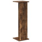 vidaXL Support de Plante 2 pièces Chêne fumé 25 x 25 5 x 80 5 cm