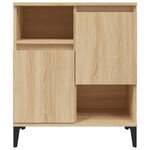 vidaXL Buffets 3 Pièces chêne sonoma 60x35x70 cm bois d'ingénierie