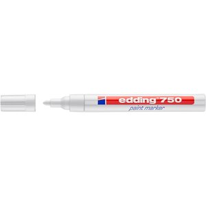 Marqueur Peinture 750 Blanc Pointe Ronde 2-4 mm EDDING
