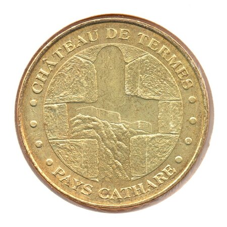 Mini médaille monnaie de paris 2008 - château de termes
