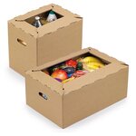 Caisse carton pour livraison des produits de consommation raja 60x40x25 (lot de 15)