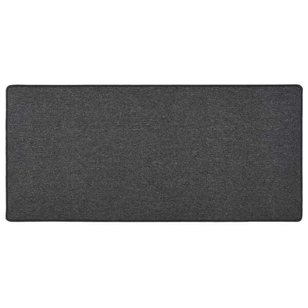 vidaXL Tapis de couloir Anthracite 80x150 cm