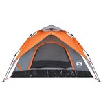 vidaXL Tente de camping à dôme 5 personnes libération rapide