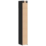 vidaXL Cabinet de rangement slim Chêne noir 30 x 42.5 x 225 cm