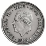 Pièce de monnaie en Argent 5 Dollars g 62.2 (2 oz) Millésime 2025 VISCRI