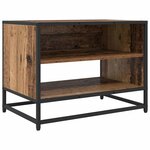 vidaXL Meuble TV Bois ancien 61 x 40 x 46 cm Bois d'ingénierie