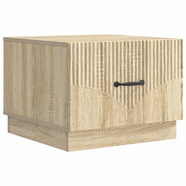 vidaXL Table basse Chêne Sonoma 49 x 50 x 37 cm Bois d'ingénierie