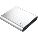 SSD Externe - PNY - Pro Elite in Silver Casing  - 500 GB