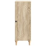 vidaXL Buffet Chêne Sonoma 33 x 34 5 x 90 cm Bois d'ingénierie