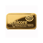 Lingot d'or 1 gramme