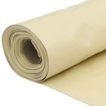 vidaXL Écran d'intimité de balcon crème 300x90 cm PVC
