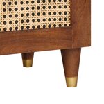 vidaXL Meubles et étagères de rangement pour médias avec tiroir Marron