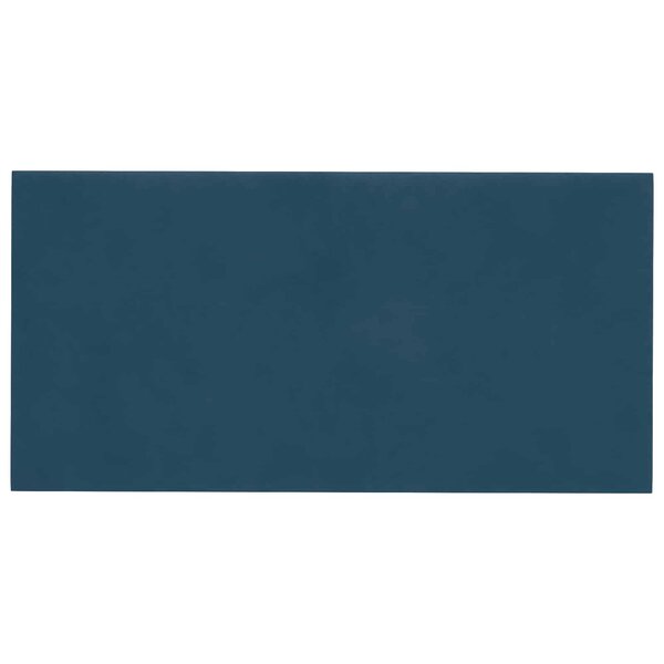 vidaXL Tête de lit murale 12 Pièces Bleu Velours