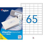 6500 Étiquettes Multi-Usage 38X21.2
