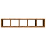 vidaXL Jardinière rouillé 200x40x80 cm acier inoxydable