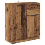 vidaXL Buffet Bois ancien 60 x 30 x 70 cm Bois d'ingénierie