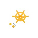 AXI Volant 'boat' Jaune  pour cabanes de jeu