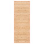 vidaXL Tapis en bambou 80x200 cm Marron