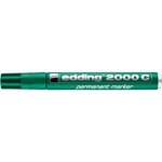 Marqueur Permanent 2000C Corps Alu Vert pointe Ronde 1 5-3 mm x 10 EDDING